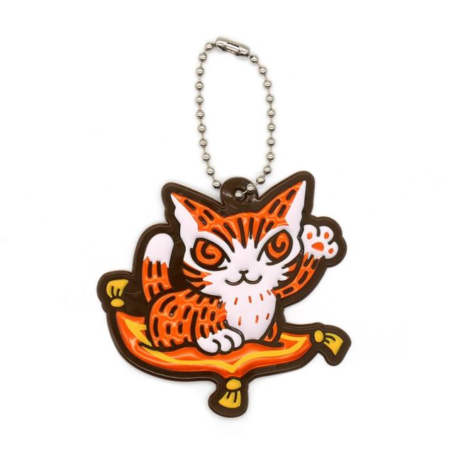 わちふぃーるど　マスコットキーホルダー 飛び猫CHIPキーホルダー＃2 黒 | わちふぃーるどオンライン