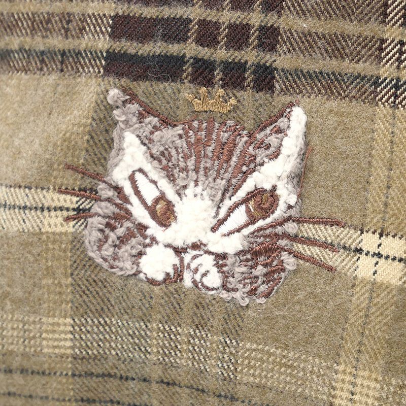 サガラ刺繍ティッシュポーチ うでぐみ | わちふぃーるど