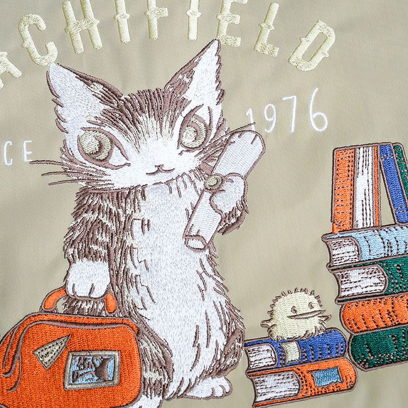刺繍トート 旅するBABY・ベージュ | わちふぃーるど
