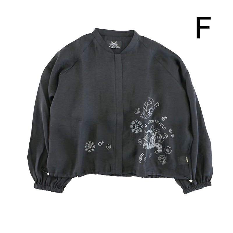 の 人気アイテムランキング シアーブルゾン F D＆V 黒 | わちふぃーるどオンラインショップ ジャケット・アウター