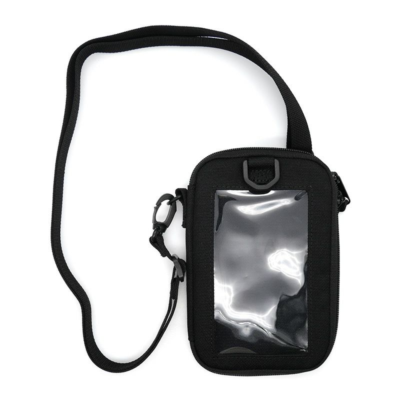 CORDURA ブラック スマホショルダーバッグ コーデュラスマホショルダー またね | わちふぃーるどオンライン