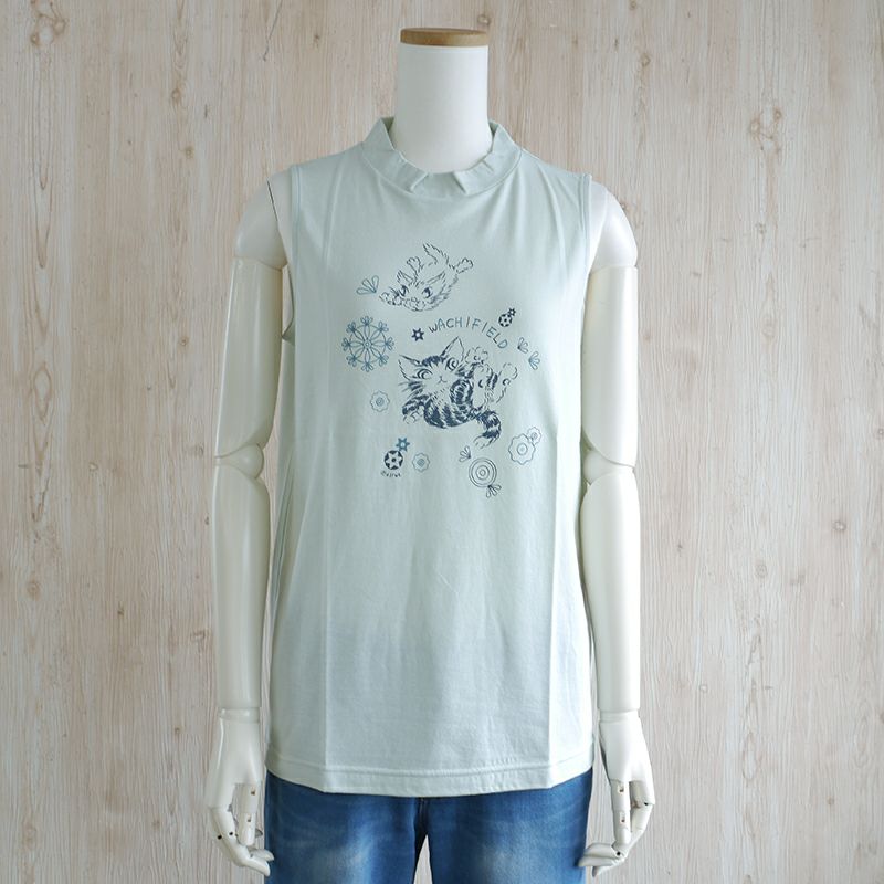 ＵＶノースリーブ　Ｍ　Ｄ＆Ｖ　ＡＱＧ　 わちふぃーど ダヤン UVノースリーブ M D＆V AQG – わちふぃーるど新作News
