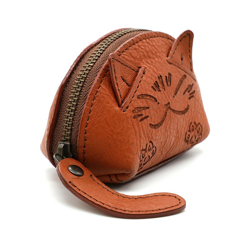 猫耳ダヤン小銭 茶 | わちふぃーるどオンラインショップ