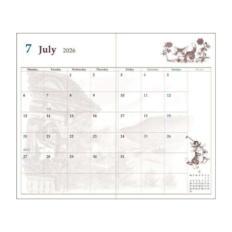 ちるふぃるむ CALENDAR 2023.04-2024.03 ちるふぃるむ CALENDAR