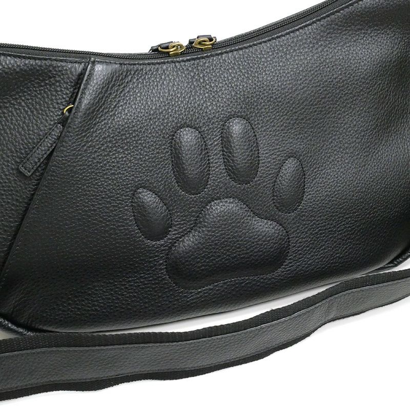 わちふぃーるど レザーダヤンミニショルダーバッグ 黒 わちふ