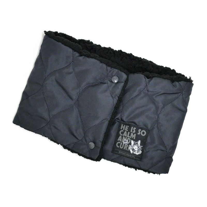 キルティングネックウォーマー BK | わちふぃーるどオンラインショップ