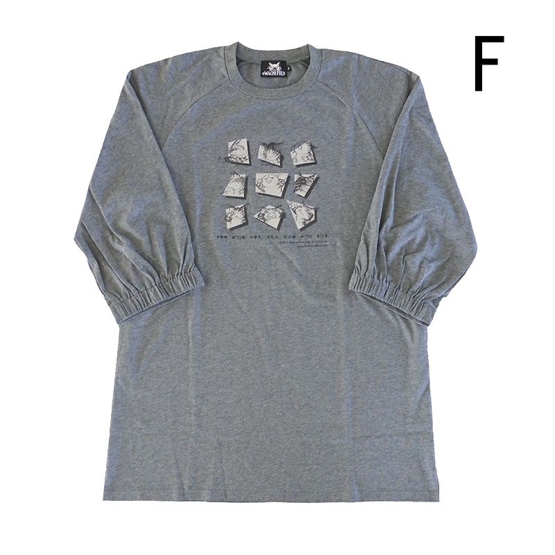 7分袖チュニック F 門 GN | わちふぃーるどオンラインショップ