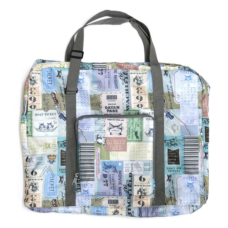 折りたたみボストンバッグ チケット | わちふぃーるどオンラインショップ