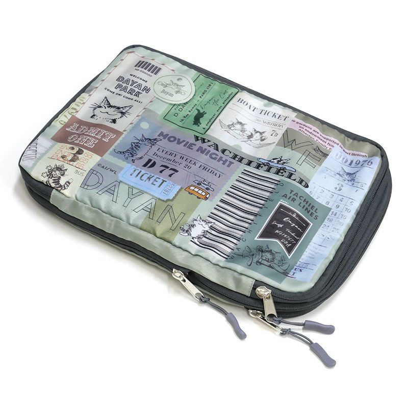 伸ばせるトラベルポーチ チケット | わちふぃーるどオンラインショップ