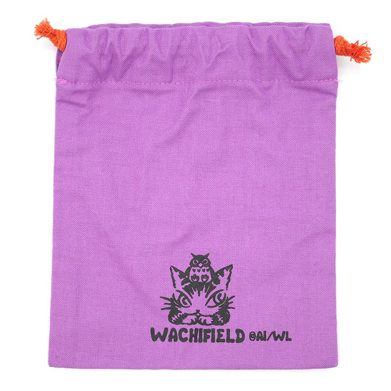 いつでも招運巾着 ダヤン・紫 | わちふぃーるどオンラインショップ