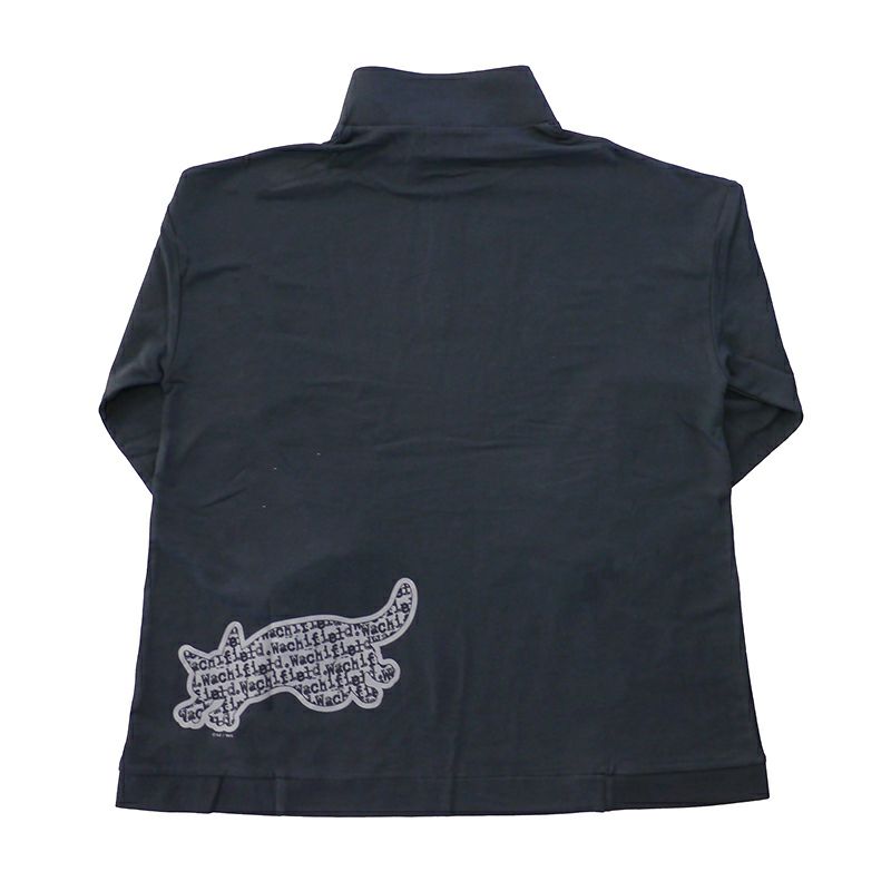 飛猫ハーフジップポケ付TNQ F 黒 | わちふぃーるどオンラインショップ