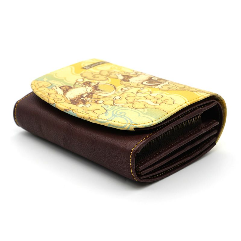 京洛風趣 風神雷神二つ折り福財布 | わちふぃーるどオンラインショップ