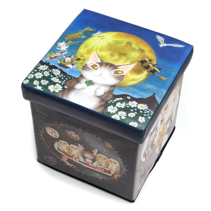 収納スツール 7つのつきの夜 | わちふぃーるどオンラインショップ